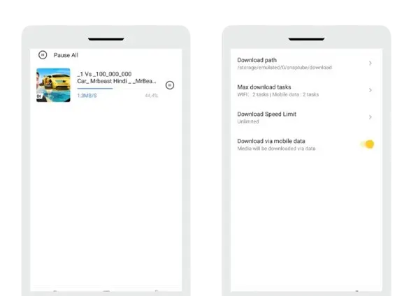 Descargas rápidas y eficientes